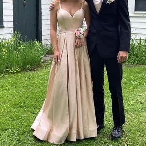 Satin Prom Dress